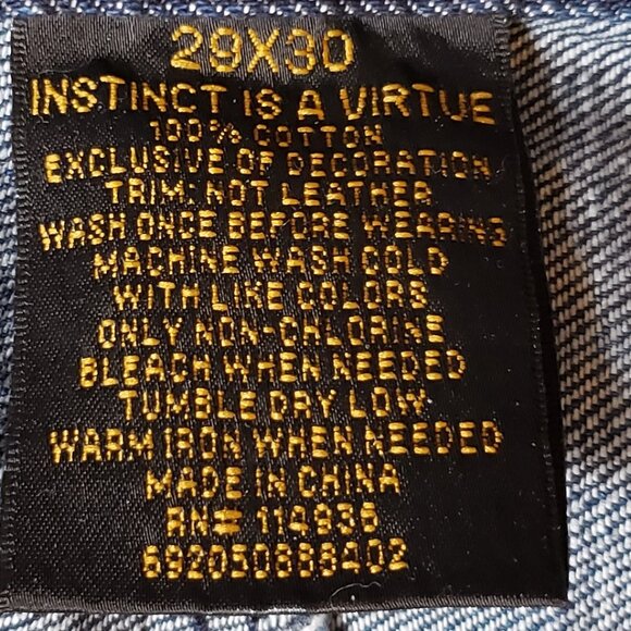 NWT Helix Slim Boot Jeans - Lt Silver Haze Wash (29x30) - Distressed Detail - Picture 9 of 13